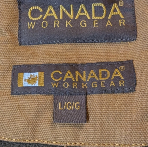 Canada Workgear Men's Heavy Duty Hooded Coat Size Large - Picture 9 of 13